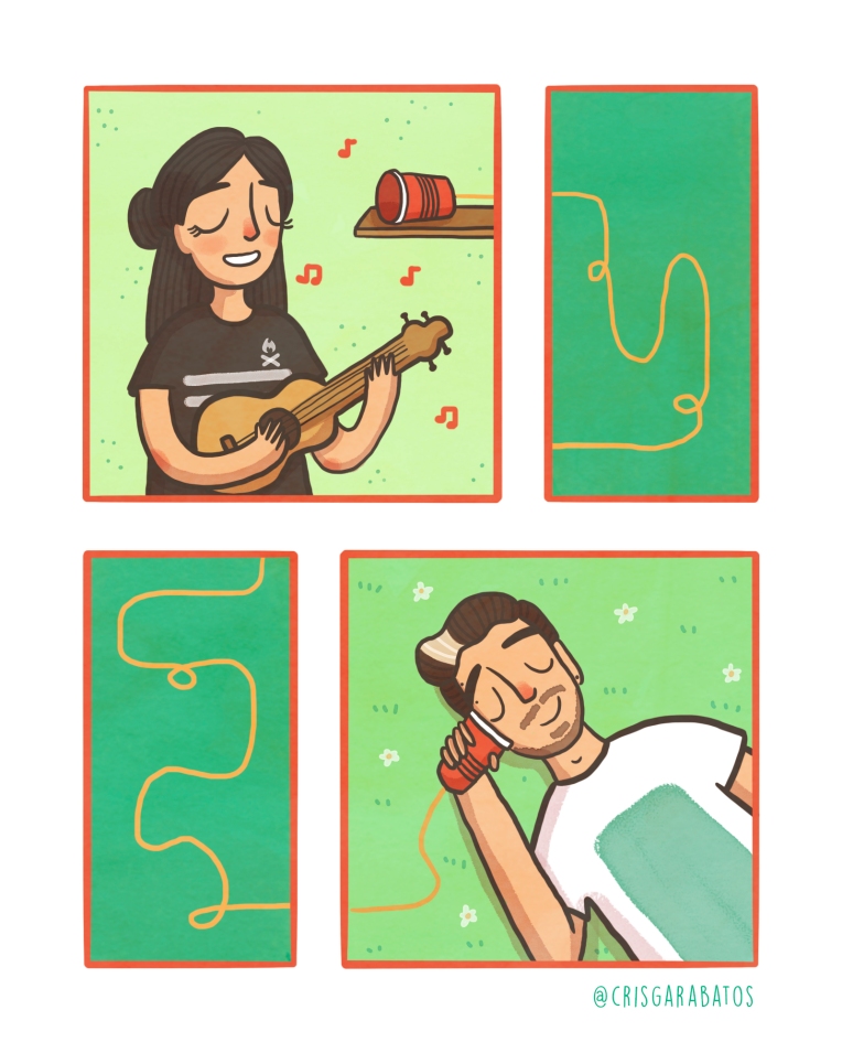 ukulele illustration